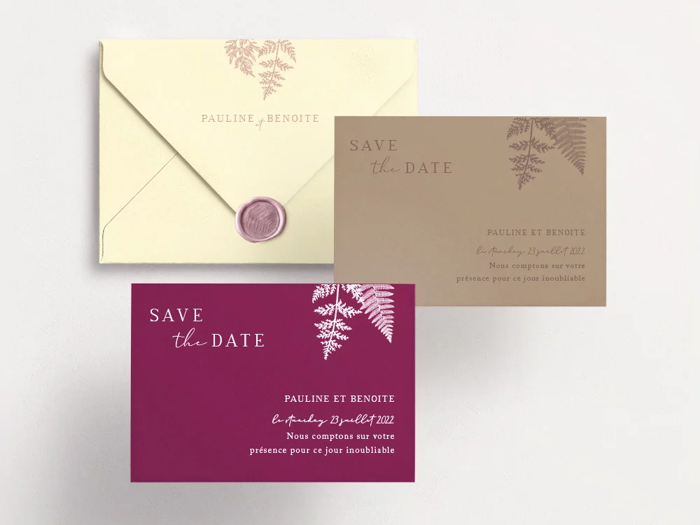 Save the date vintage collection Amberley